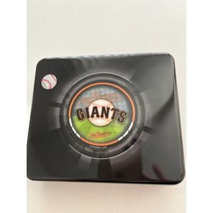 San Francisco Baseball Giants Genuine Leather Bi- Fold Wallet/ With Case